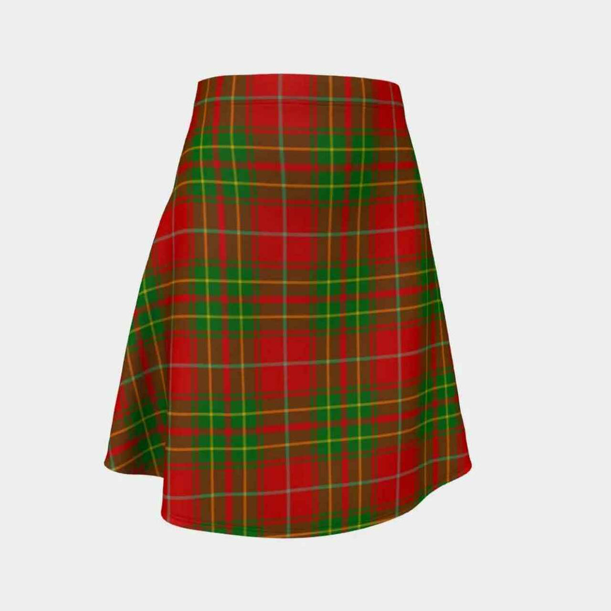 Burnett Ancient Tartan Flared Skirt