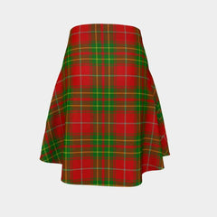 Burnett Ancient Tartan Flared Skirt