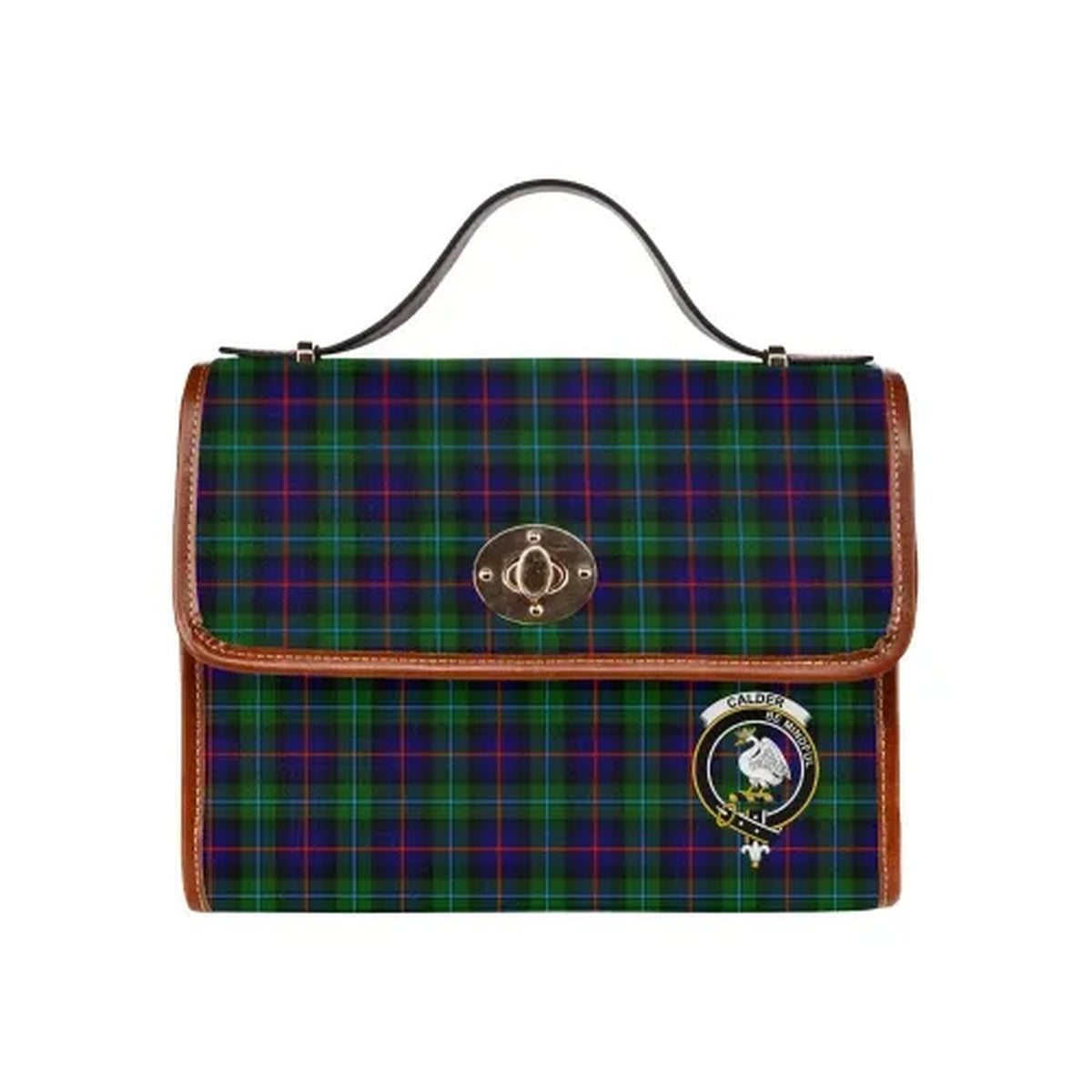 Calder (Calder-Campbell) Tartan Canvas Bag