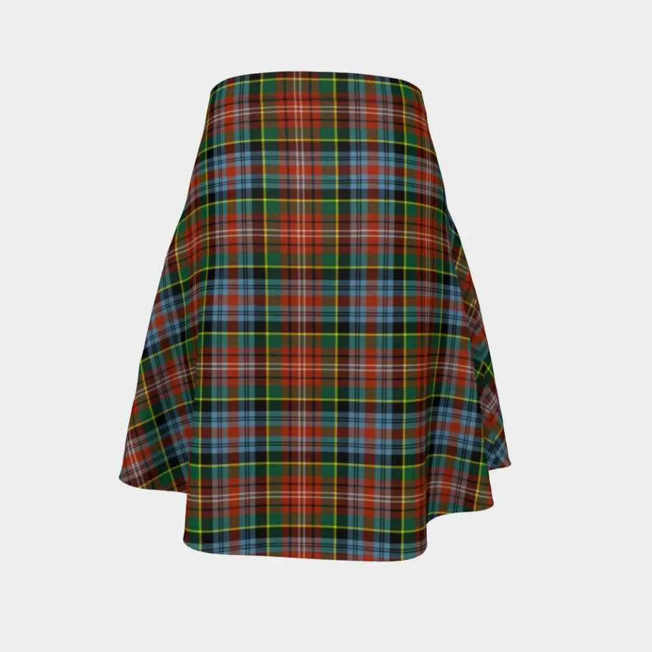 Caledonia Ancient Tartan Flared Skirt