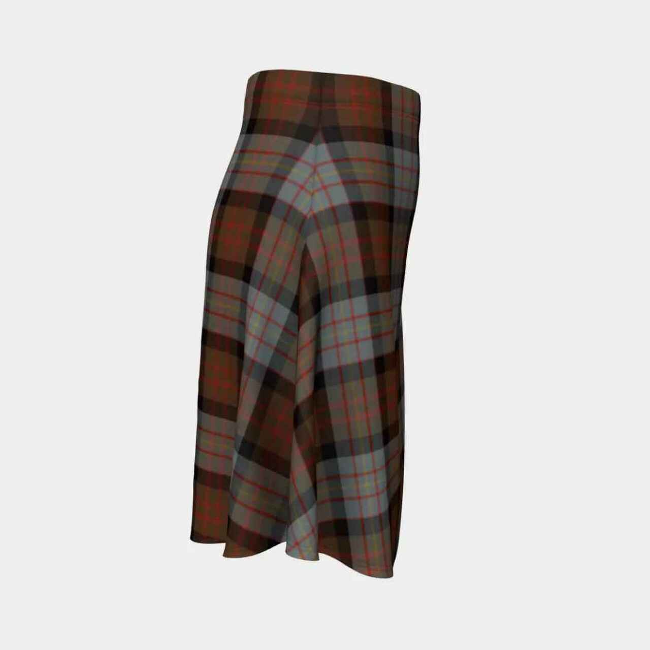 Cameron of Erracht Weathered Tartan Flared Skirt