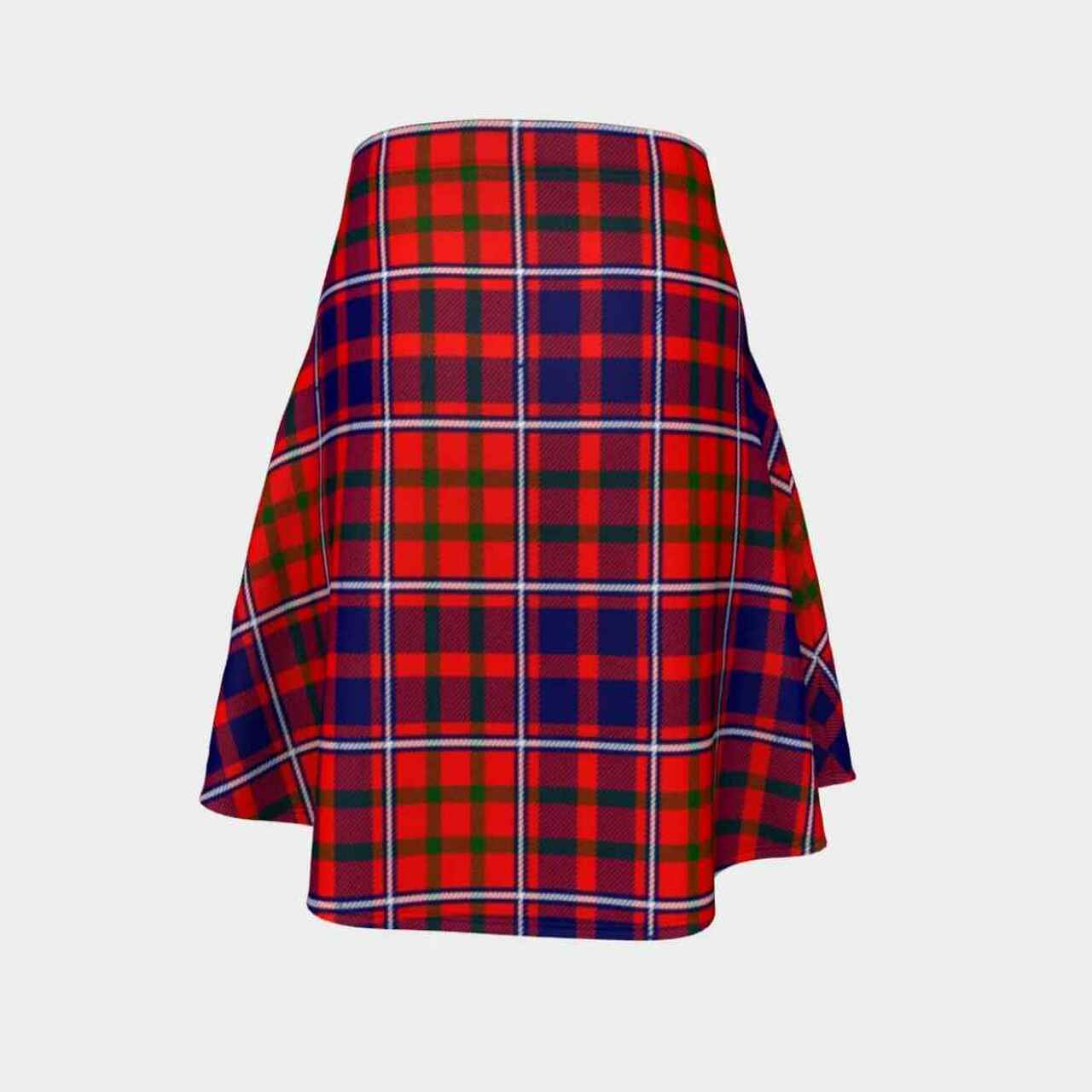 Cameron of Lochiel Modern Tartan Flared Skirt