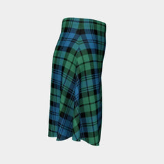 Campbell Ancient 01 Tartan Flared Skirt