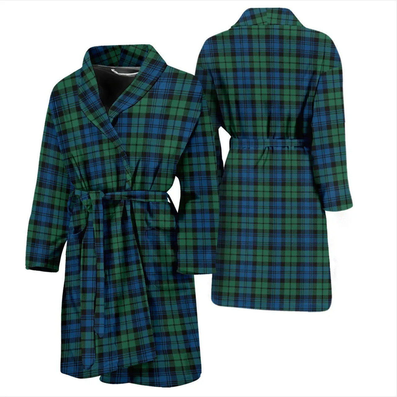 Campbell Ancient 02 Tartan Bathrobe