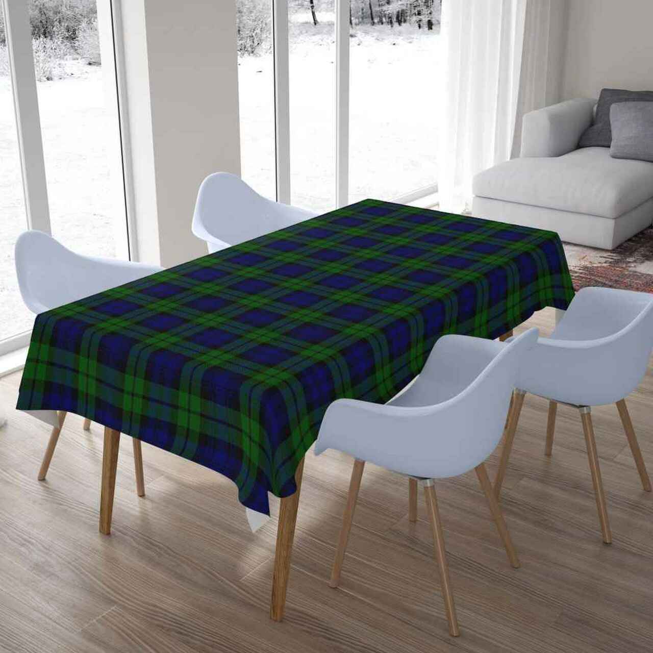 Campbell Modern Tartan Tablecloth