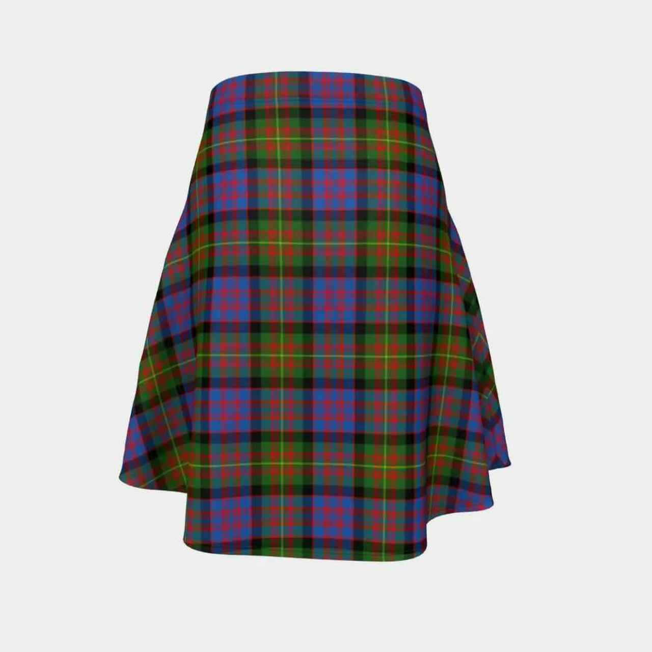 Carnegie Ancient Tartan Flared Skirt