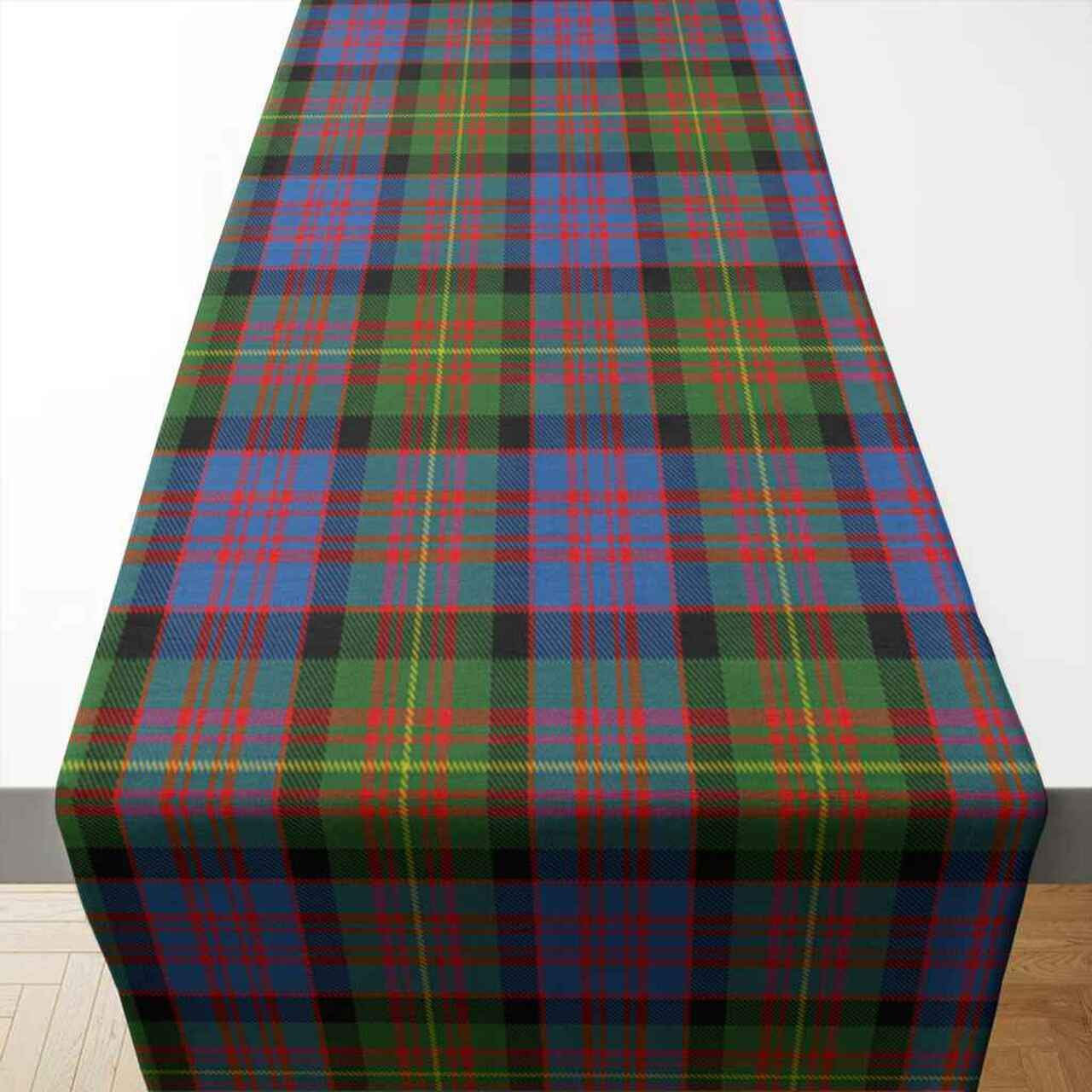 Carnegie Ancient Tartan Table Runner - Cotton table runner