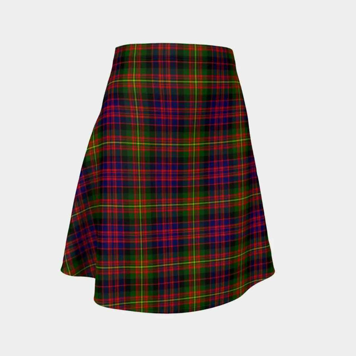 Carnegie Modern Tartan Flared Skirt