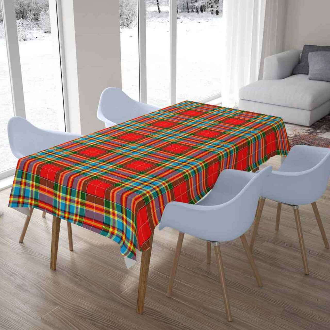 Chattan Tartan Tablecloth