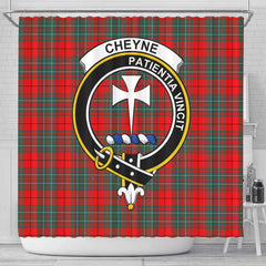 Cheyne Tartan Crest Shower Curtain