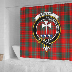 Cheyne Tartan Crest Shower Curtain