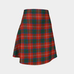 Chisholm Ancient Tartan Flared Skirt