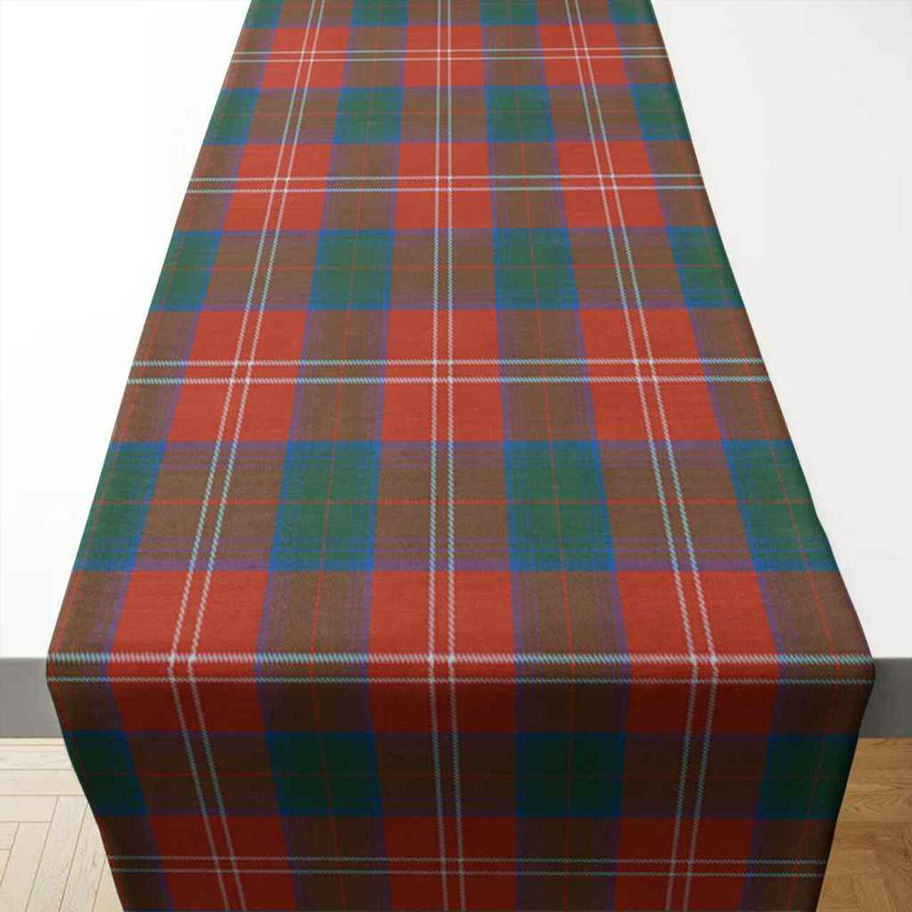 Chisholm Ancient Tartan Table Runner - Cotton table runner