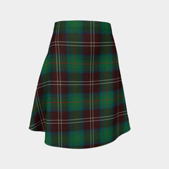 Chisholm Hunting Ancient Tartan Flared Skirt