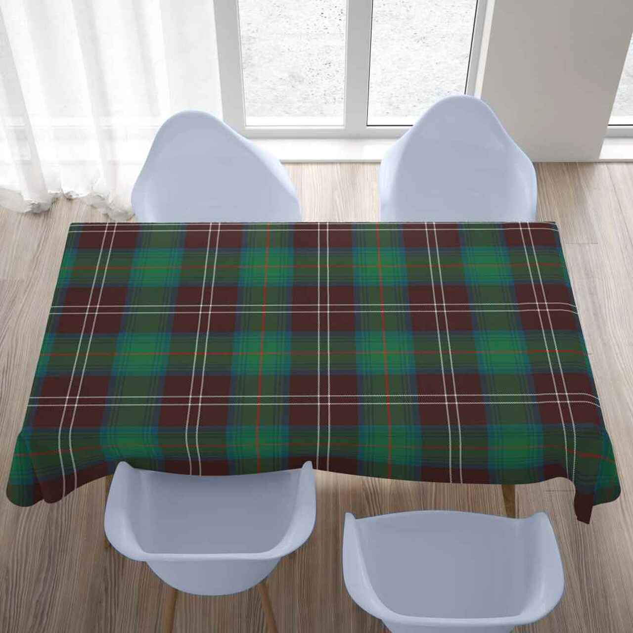 Chisholm Hunting Ancient Tartan Tablecloth