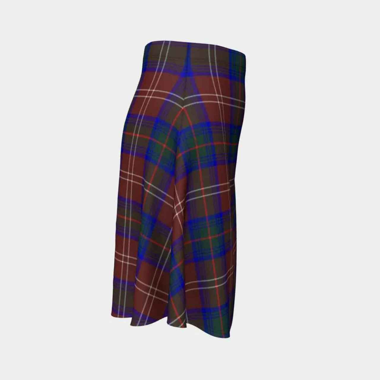 Chisholm Hunting Modern Tartan Flared Skirt