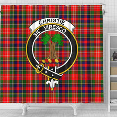 Christie Tartan Crest Shower Curtain