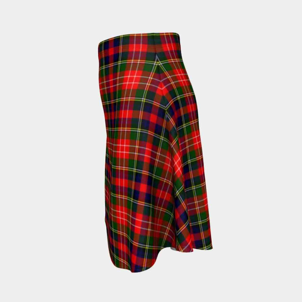 Christie Tartan Flared Skirt