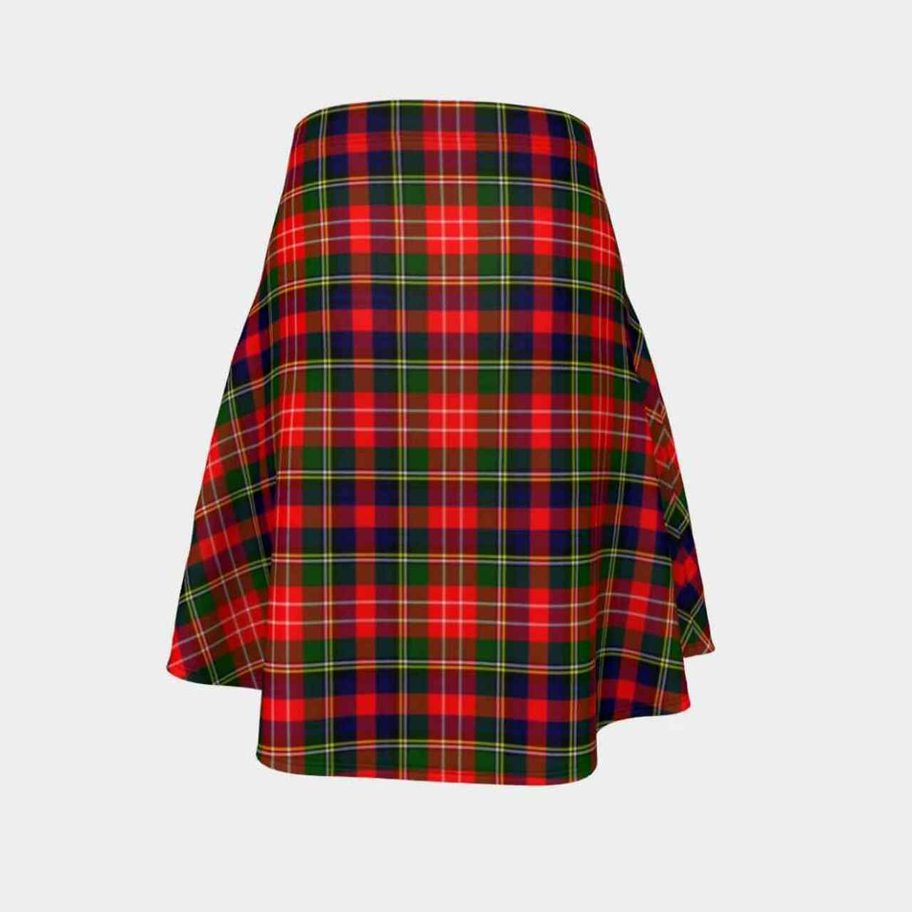 Christie Tartan Flared Skirt