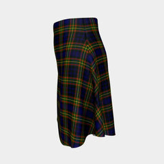 Clelland Modern Tartan Flared Skirt