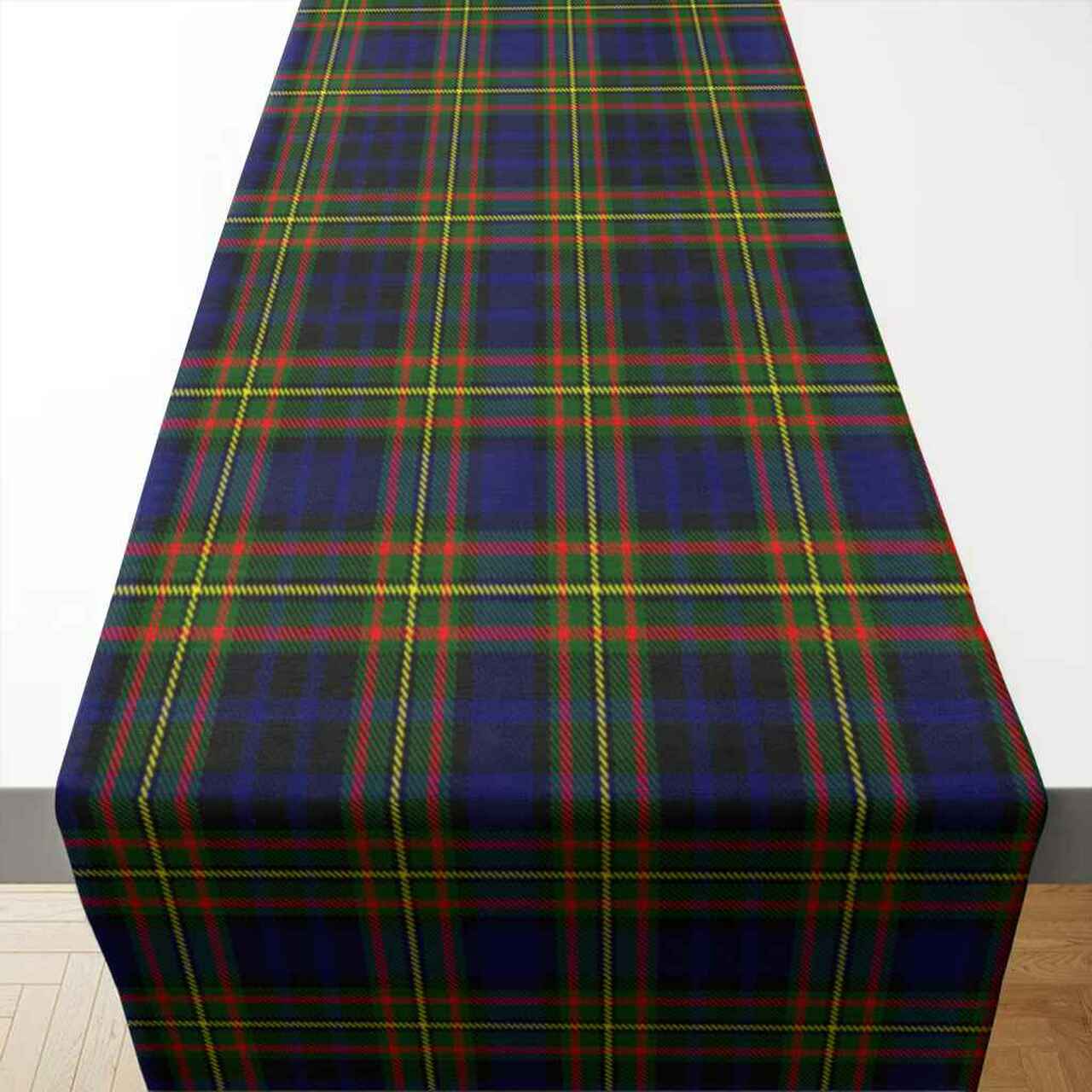 Clelland Modern Tartan Table Runner - Cotton table runner