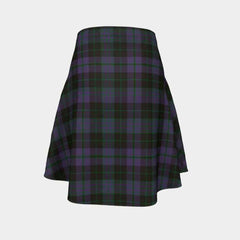 Clergy Green Tartan Flared Skirt