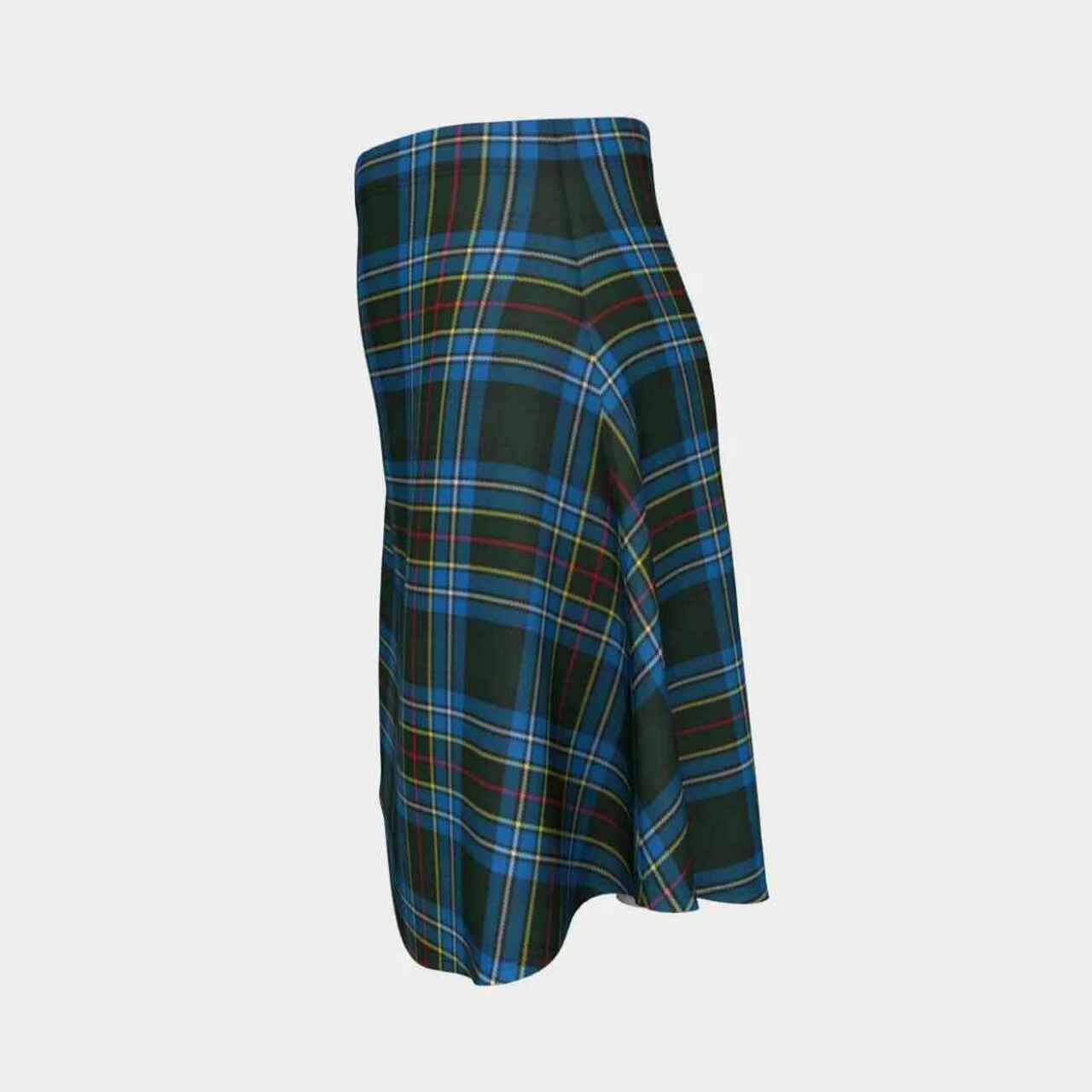 Cockburn Modern Tartan Flared Skirt