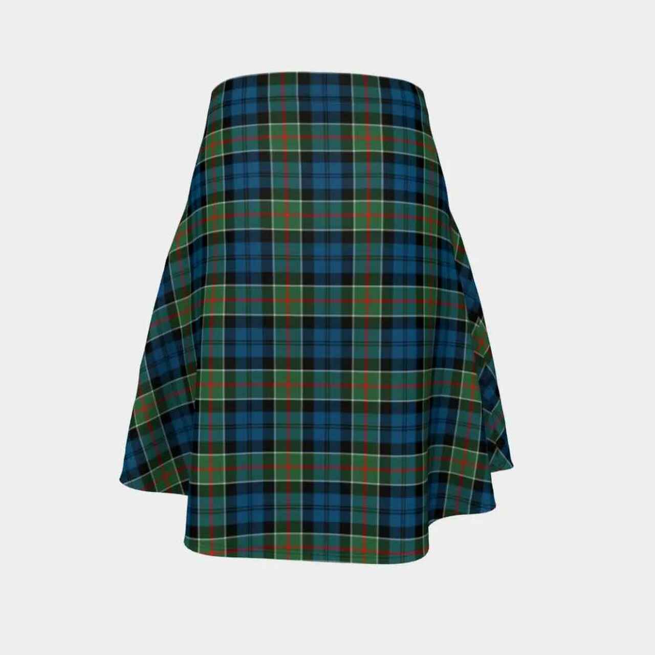 Colquhoun Ancient Tartan Flared Skirt