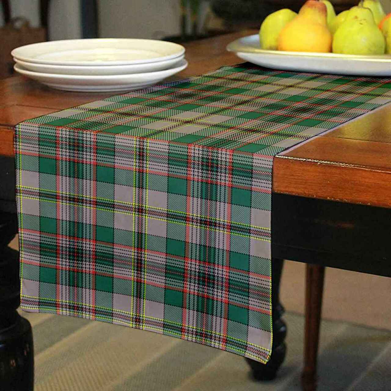 Craig Ancient Tartan Table Runner - Cotton table runner