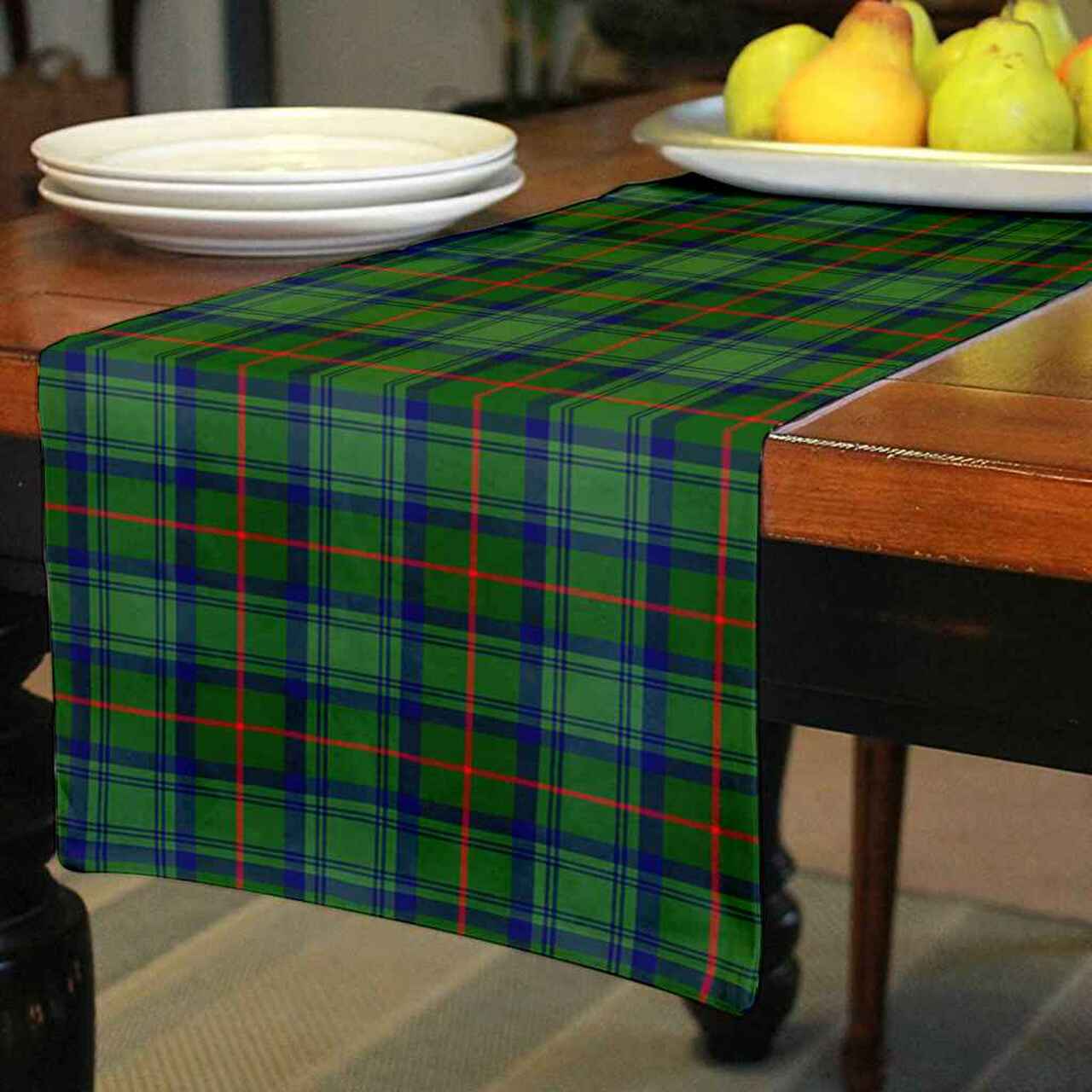 Cranstoun Tartan Table Runner - Cotton table runner