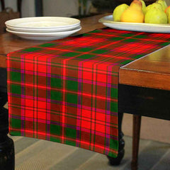 Crief District Tartan Table Runner - Cotton table runner