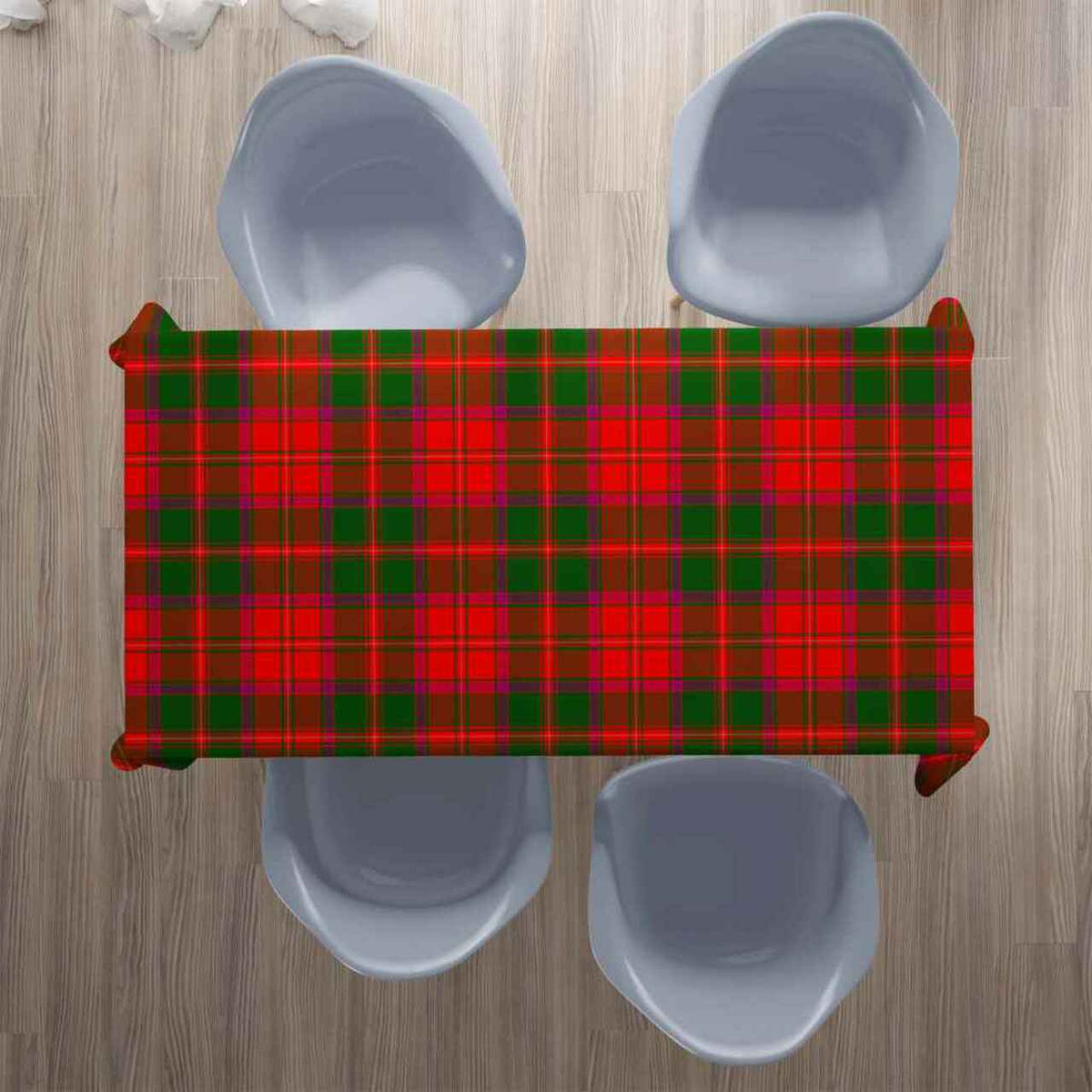 Crief District Tartan Tablecloth