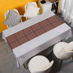 Cumming Hunting Weathered Tartan Table Runner - Cotton table runner