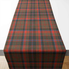 Cumming Hunting Weathered Tartan Table Runner - Cotton table runner