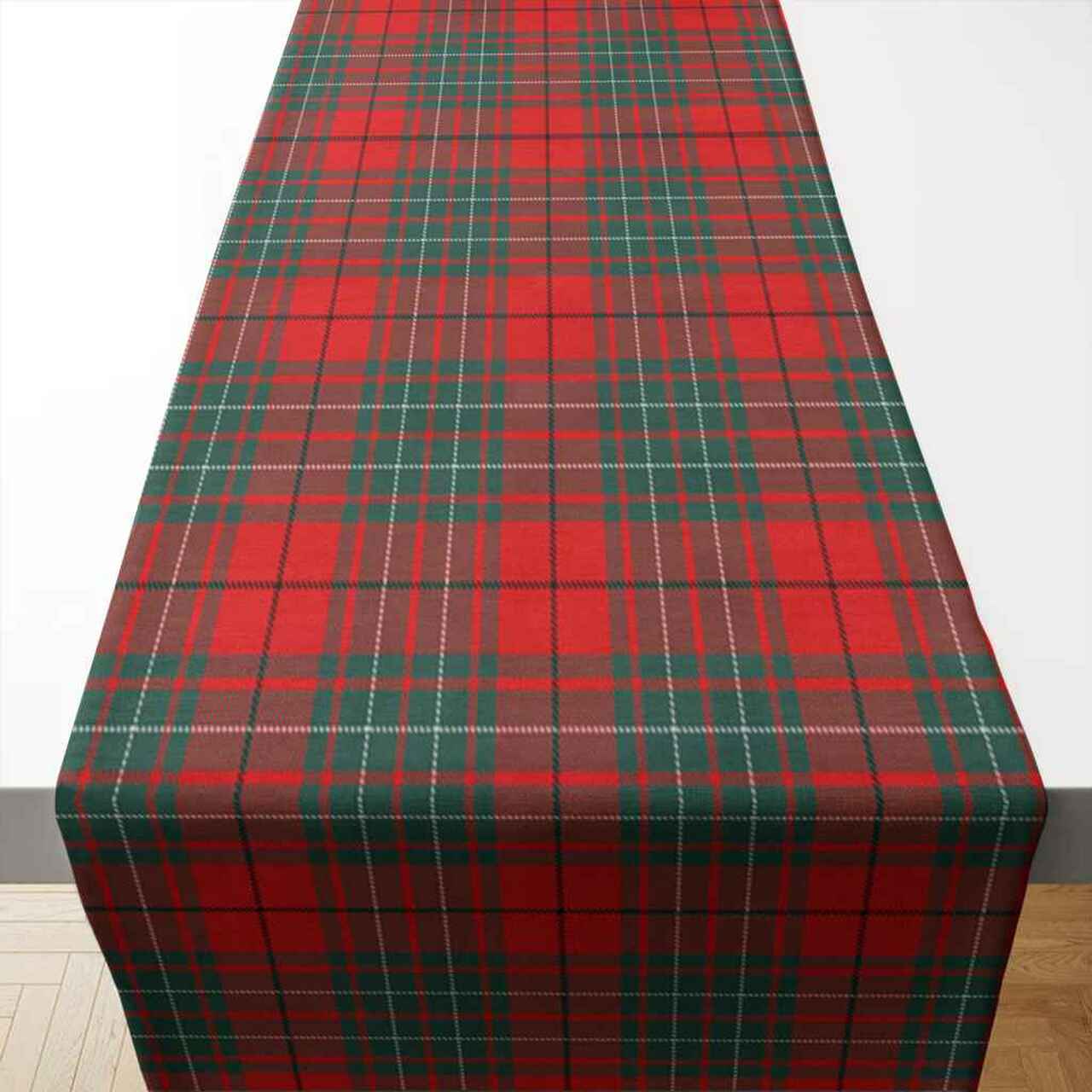 Cumming Modern Tartan Table Runner - Cotton table runner