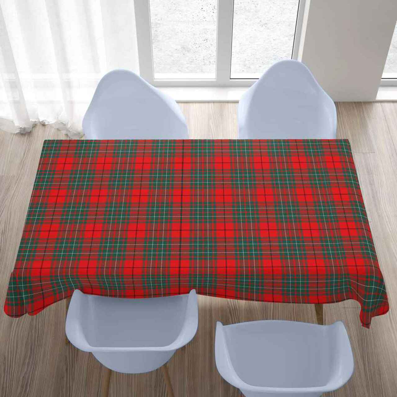 Cumming Modern Tartan Tablecloth