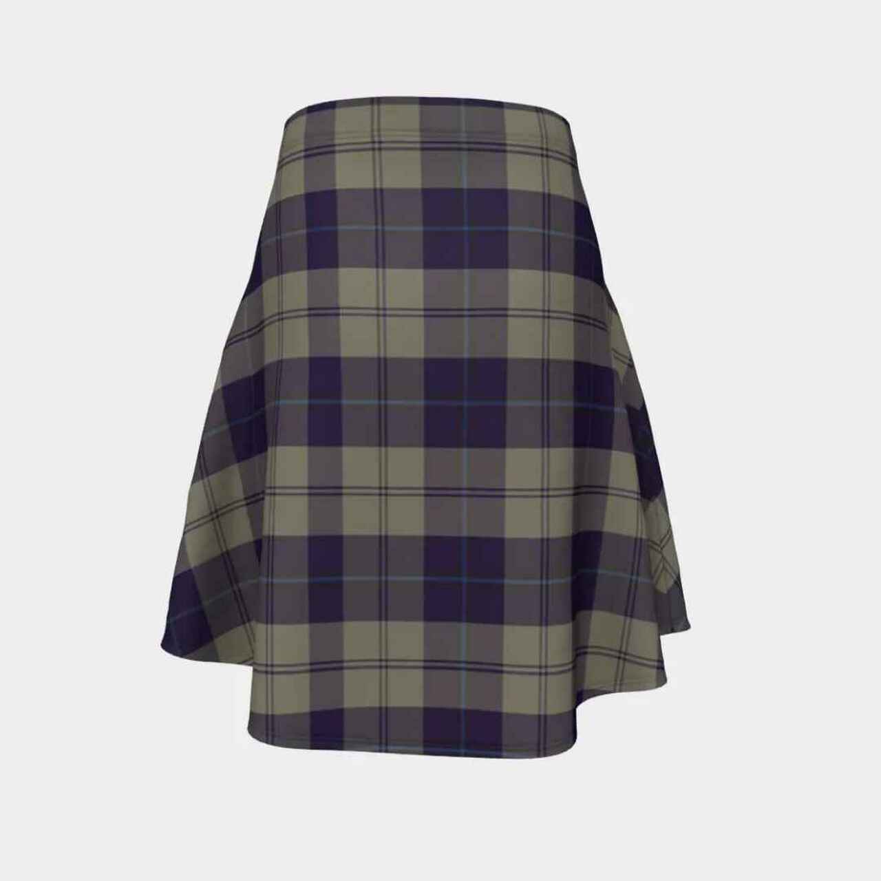 Cunningham Dress Blue Dancers Tartan Flared Skirt