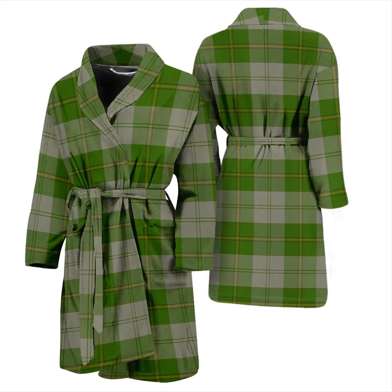 Cunningham Dress Green Dancers Tartan Bathrobe