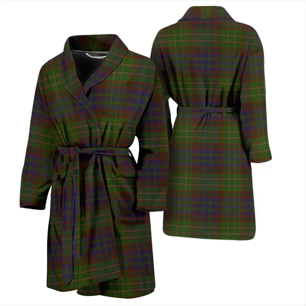 Cunningham Hunting Modern Tartan Bathrobe