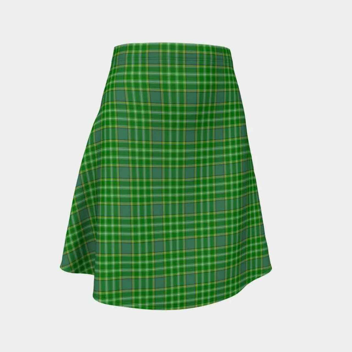 Currie Tartan Flared Skirt