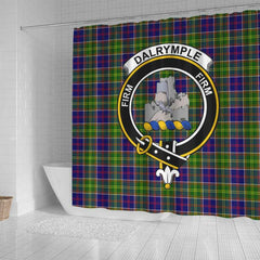 Dalrymple Tartan Crest Shower Curtain