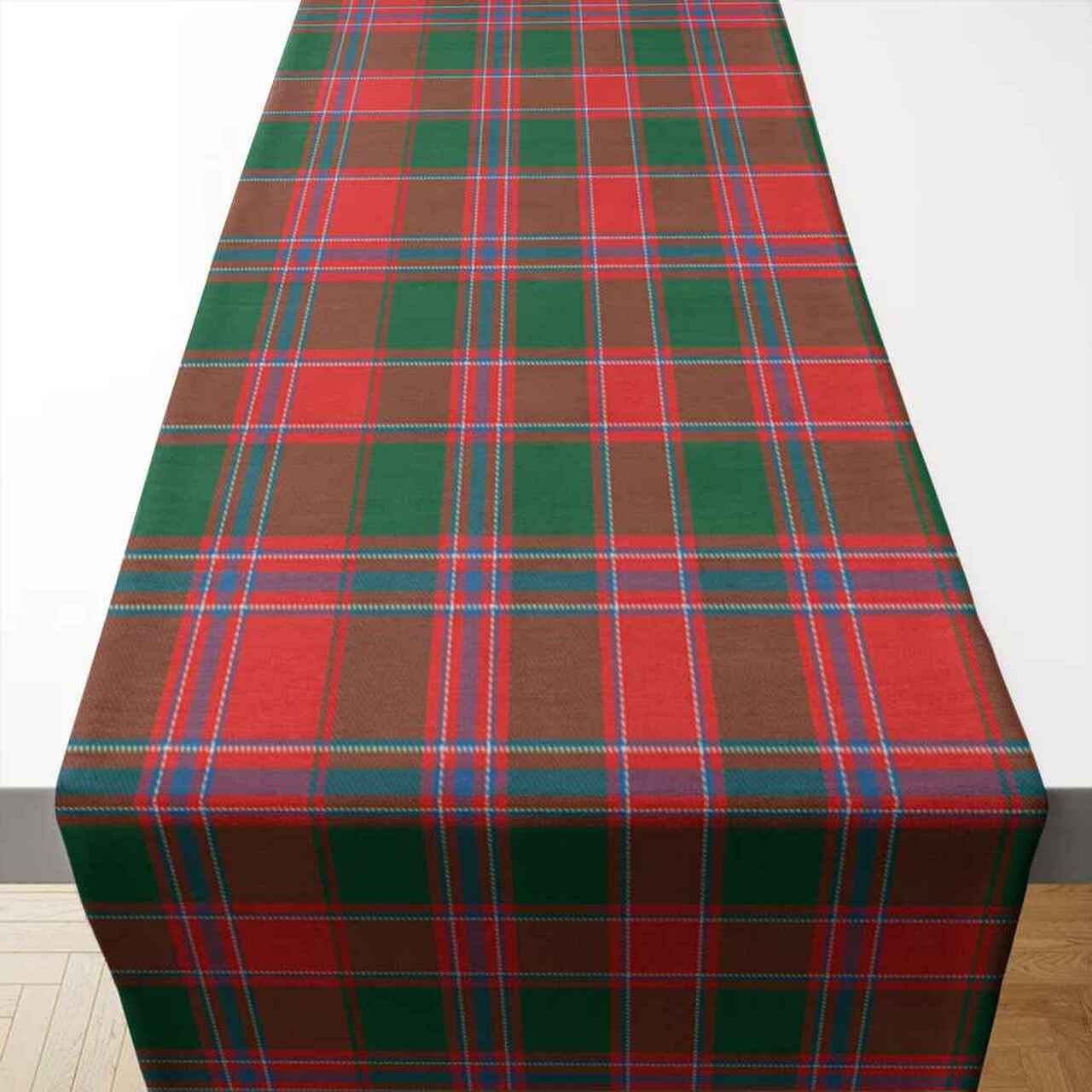 Dalziel Modern Tartan Table Runner - Cotton table runner