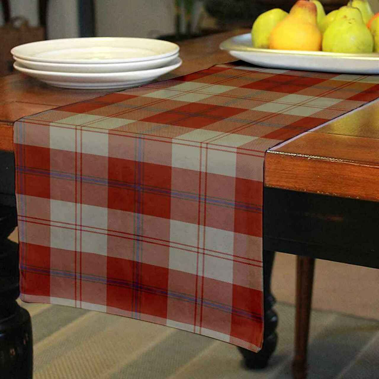 Davidson Dress Dancers Tartan Table Runner - Cotton table runner