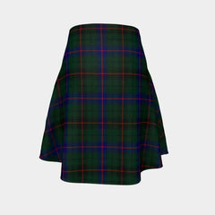 Davidson Modern Tartan Flared Skirt