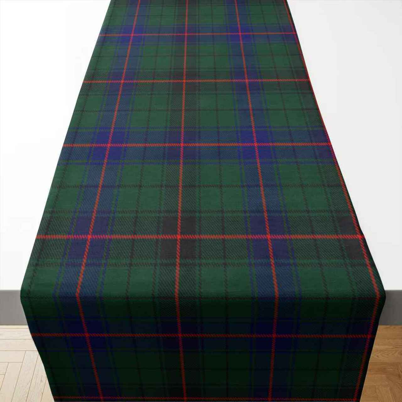 Davidson Modern Tartan Table Runner - Cotton table runner