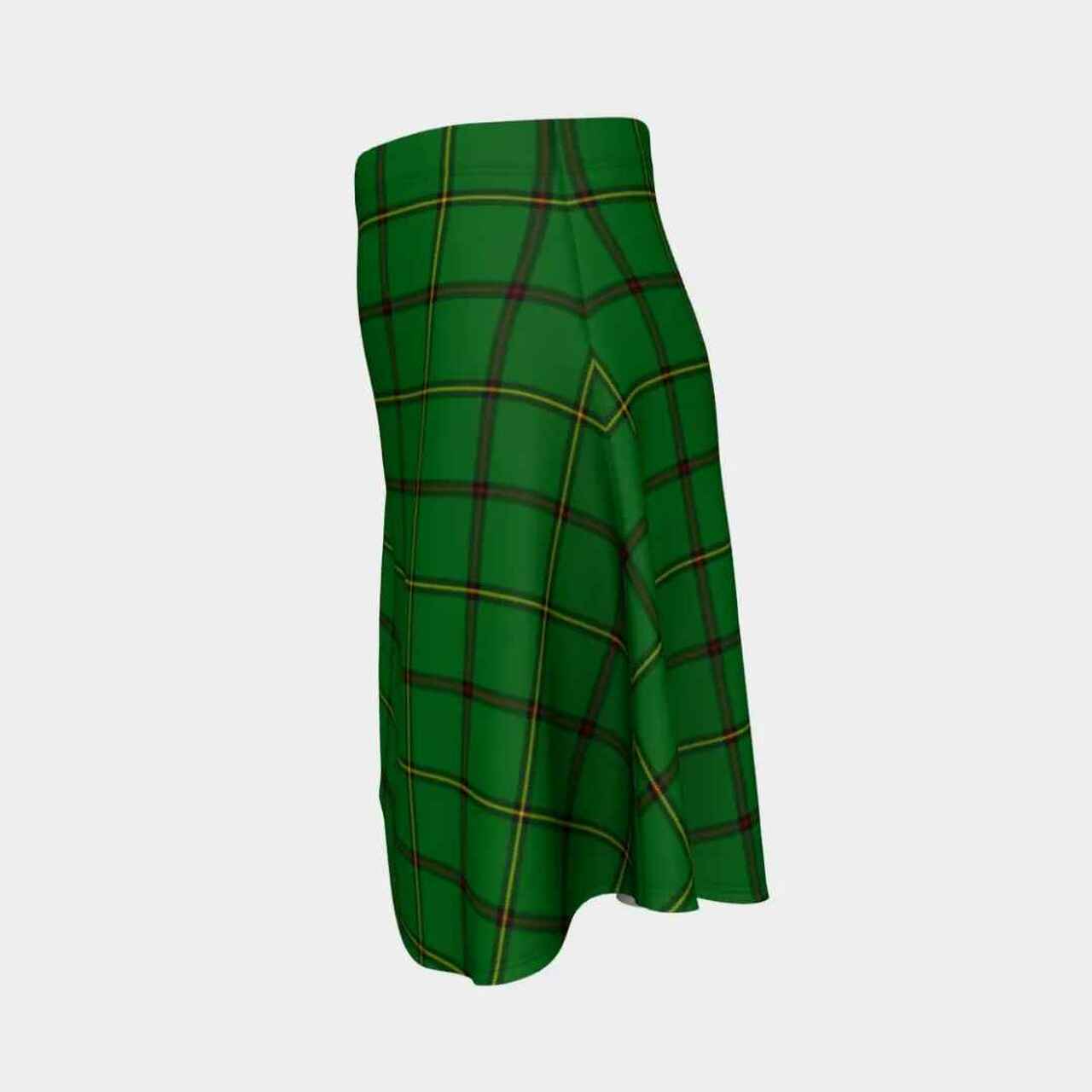 Don (Tribe-of-Mar) Tartan Flared Skirt