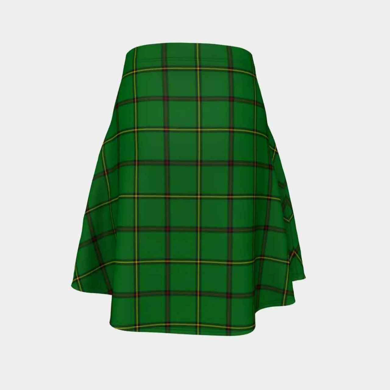 Don (Tribe-of-Mar) Tartan Flared Skirt