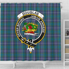 Douglas Tartan Crest Shower Curtain