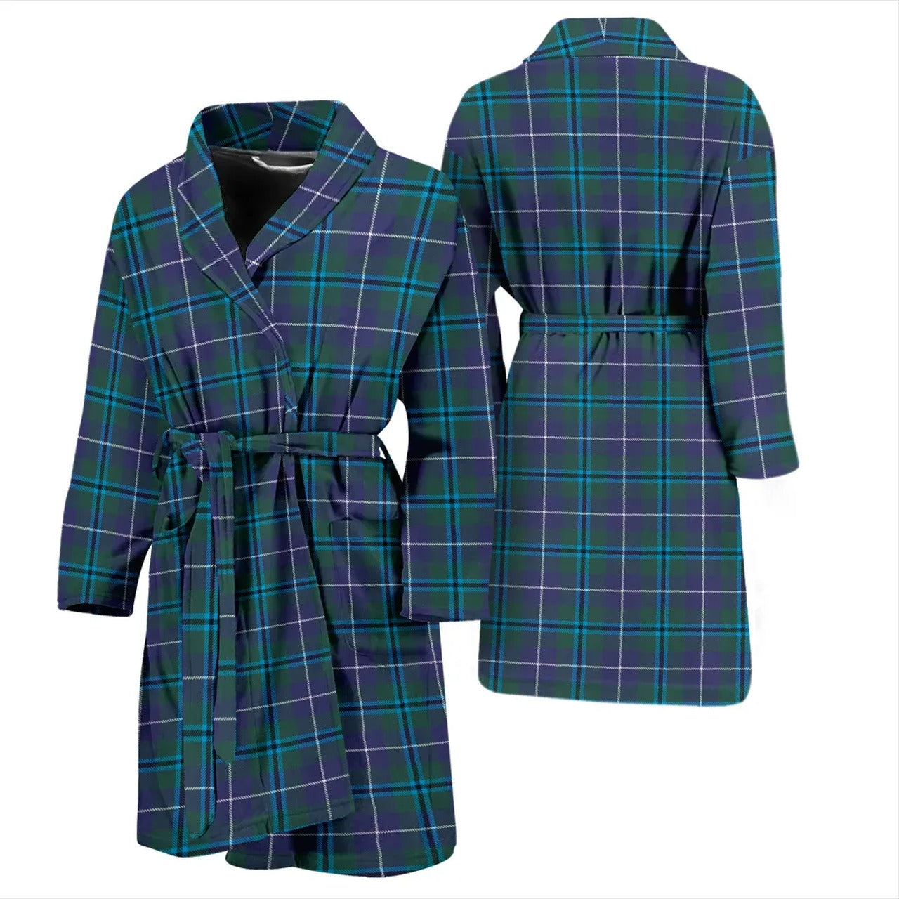 Douglas Modern Tartan Bathrobe