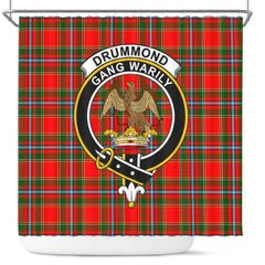 Drummond Tartan Crest Shower Curtain